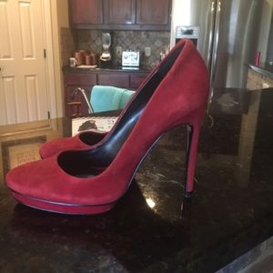 Zara pumps - Red suede